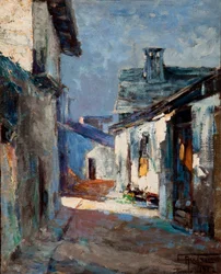 Old Houses Landscape
